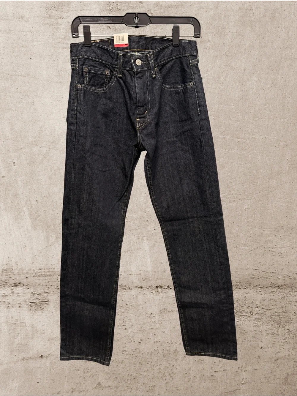 NWT Levi's 505 Regular Fit Dark Indigo Straight Leg Denim Men’s Jeans 28x32